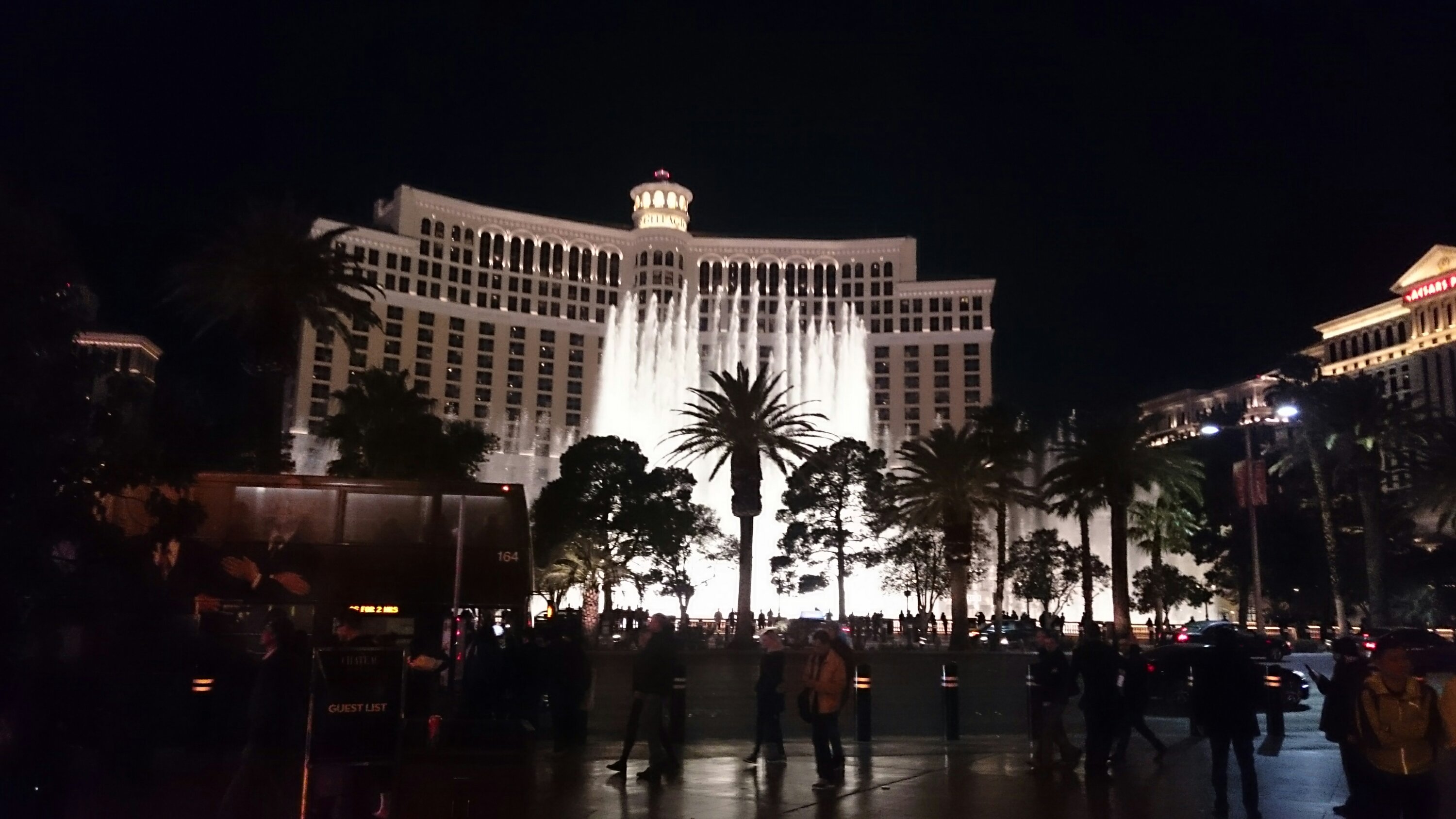 Bellagio Hotel Fountain 噴水 CES Las Vegas