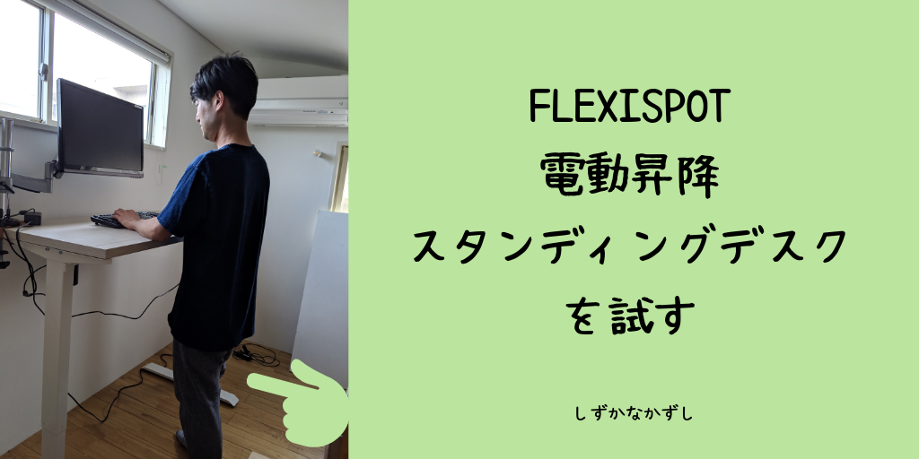 FLEXISPOT電動昇降スタンディングデスク
