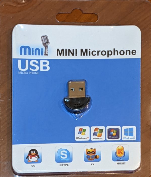 超小型USBマイクは使えるのか？Amazonで560円のマイクをLinuxで使ってみた | しずかなかずし